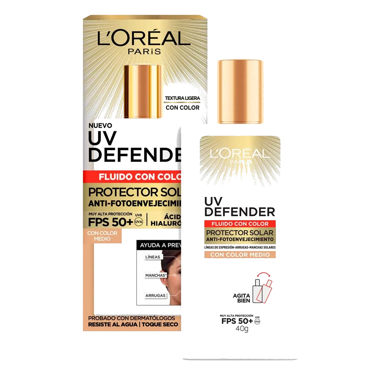 FLUIDO LOREAL DEFEN FPS50 C-MED 40G