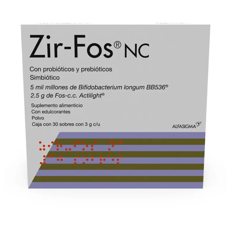 ZIR-FOS NC SUP ALIM 30SB 3G PVO