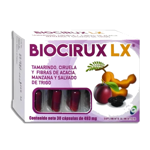 BIOCIRUX LX 30 CAPS 493 MG