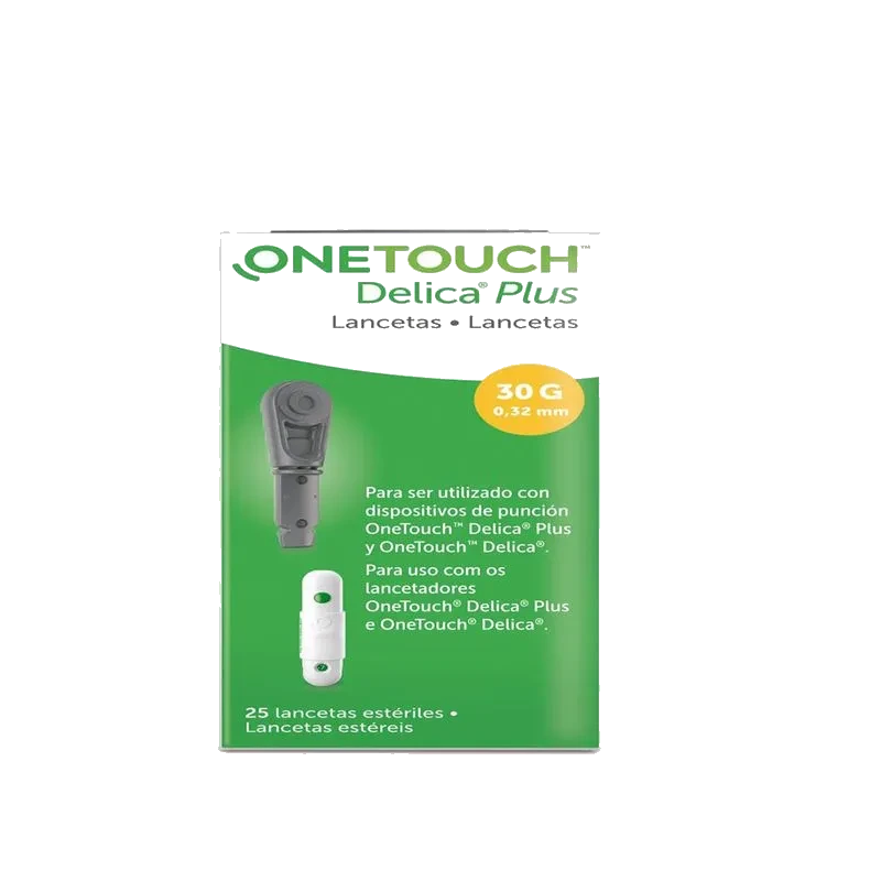 ONE TOUCH DELICA PLUS 25 LANCETAS
