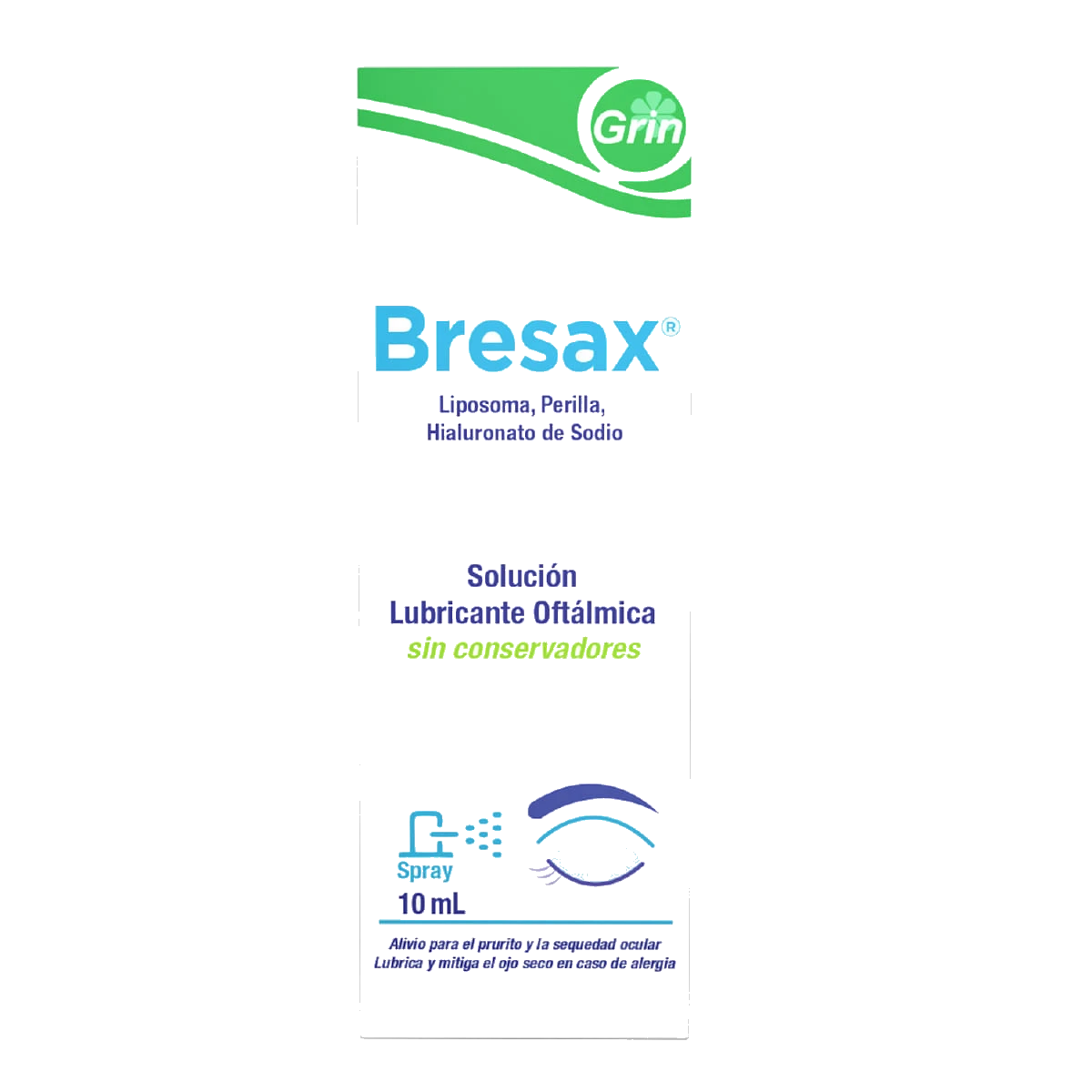 Bresax Solución Lubricante Oftálmica De 10 ml