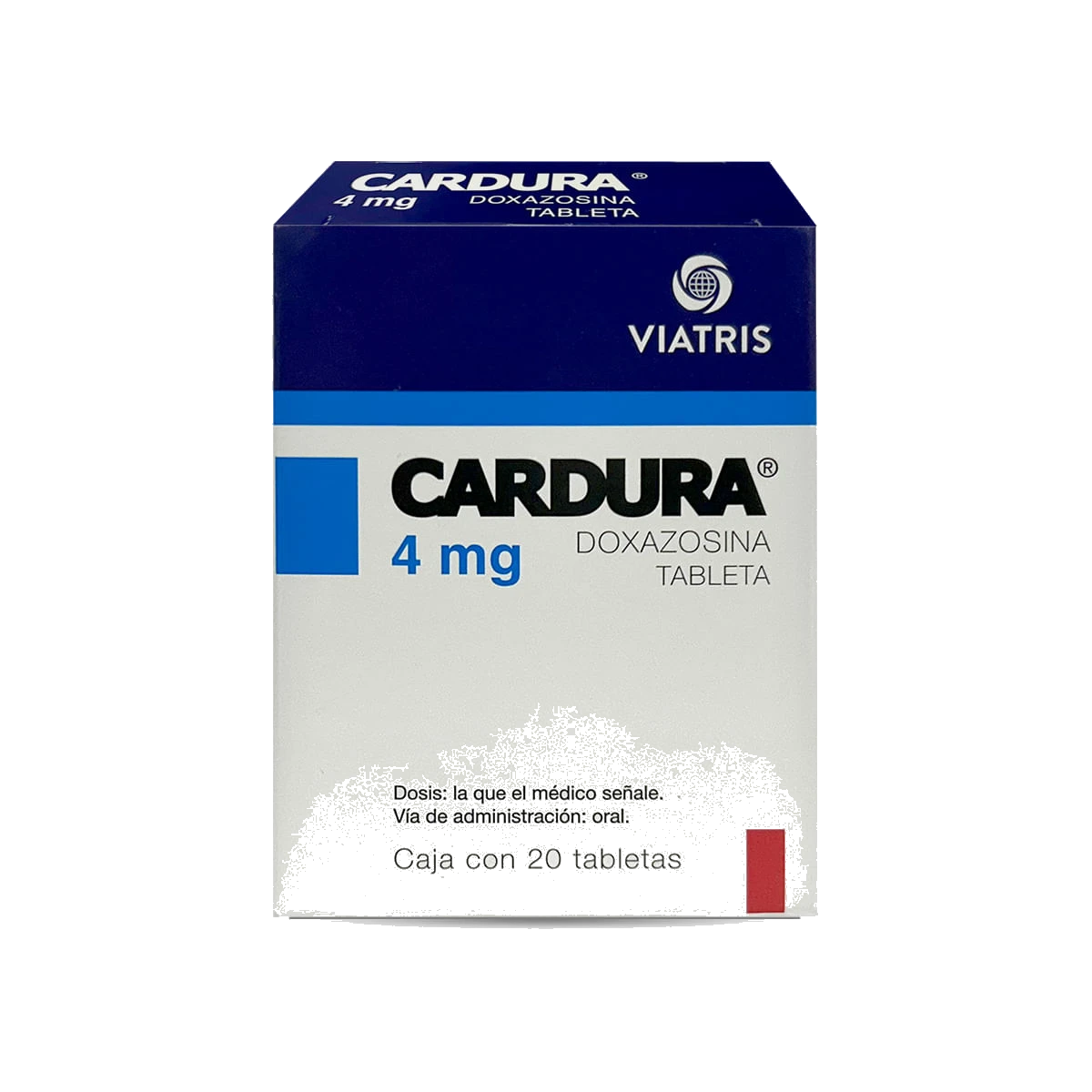 Cardura 4 Mg 20 Tabletas