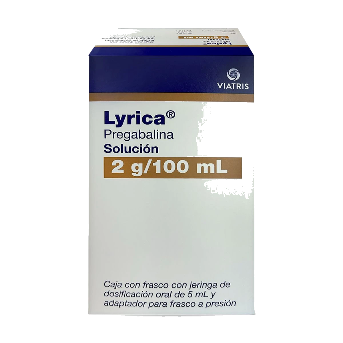 Lyrica 2 G Solución 100 Ml