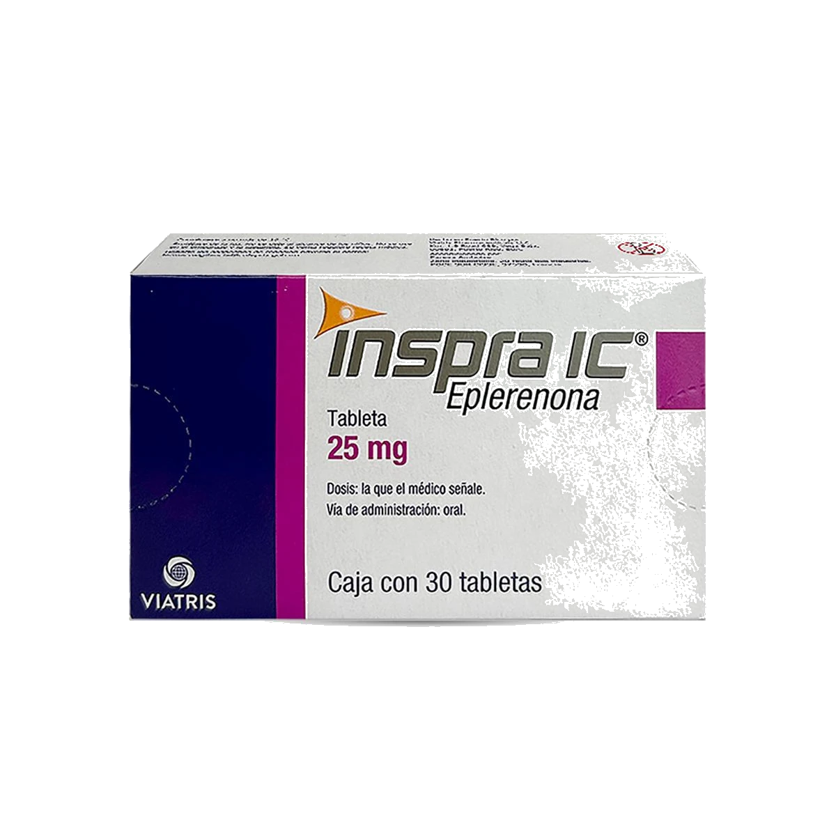 Inspra Ic 25 Mg 30 Tabletas