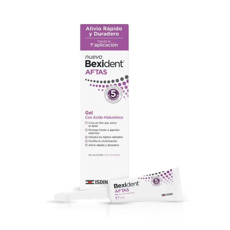 BEXIDENT ISDIN AFTAS 5ACC 8ML GEL