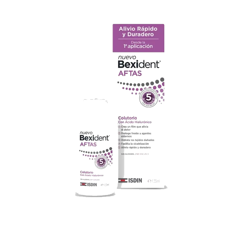 BEXIDENT ISDIN AFTAS 5ACC 120ML