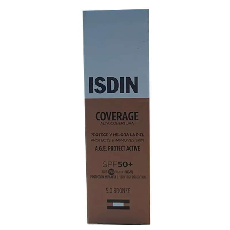Isdin Coverage 5 Bronze Spf50 De 30ml