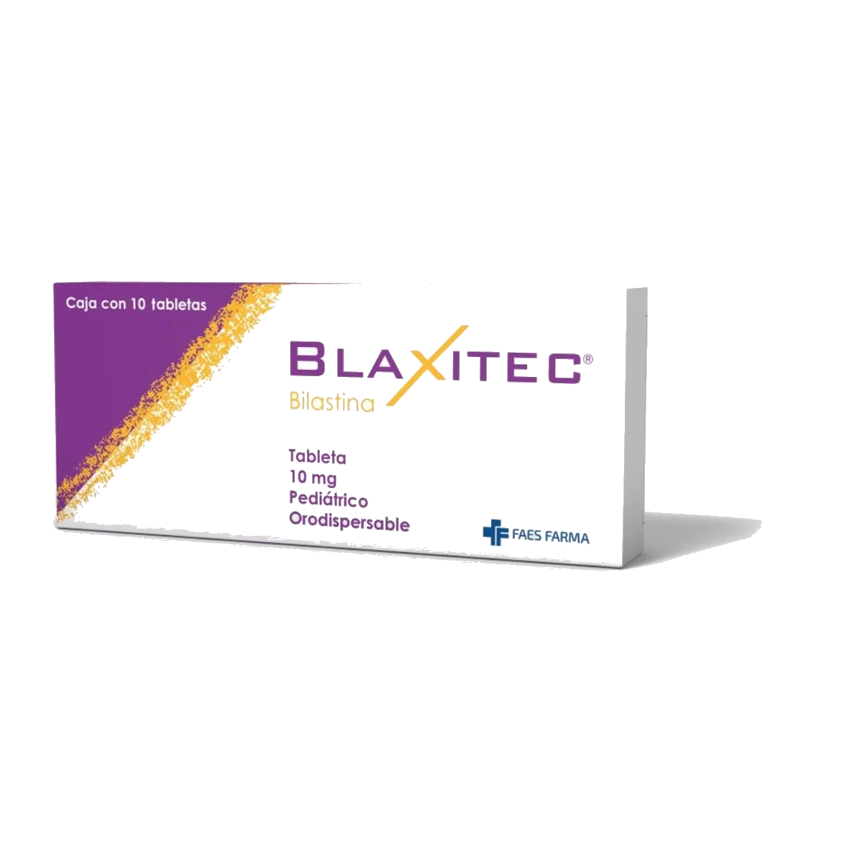 Blaxitec 10 Mg Pediátrico Orodispensable 10 Tabletas