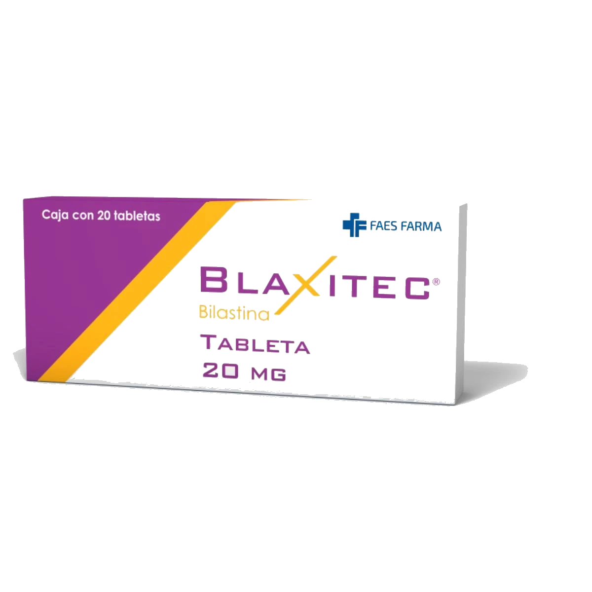 Cada Tableta contiene Bilastina de 20 mg Excipiente cbp 1 Tableta.