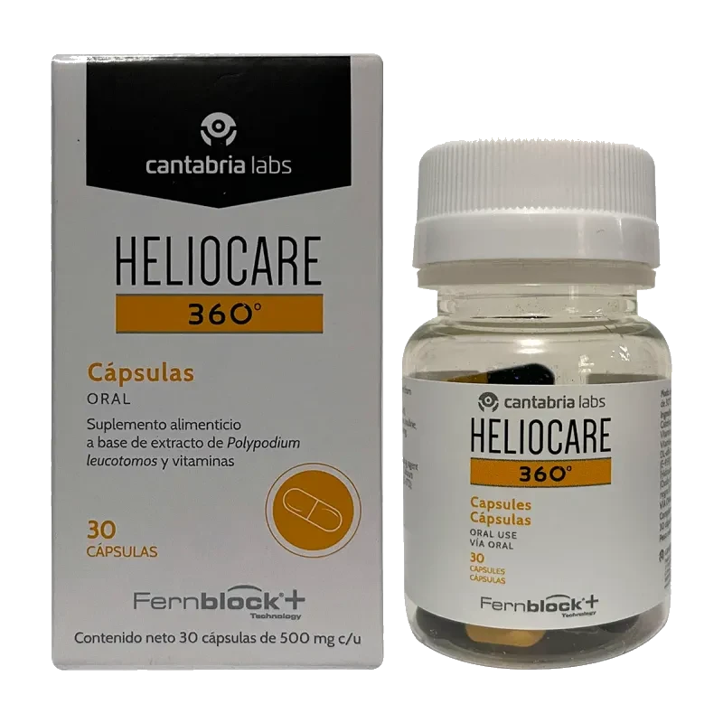 HELIOCARE 360 500MG SUP ALIM 30CAPS
