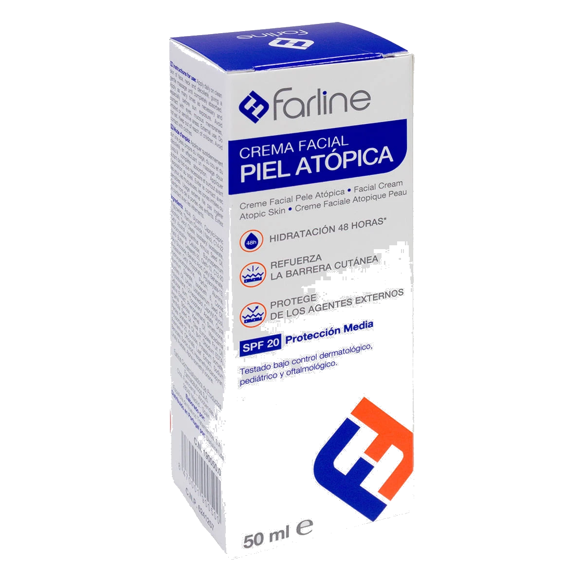 Farline Crema Facial Atópica Envase De 50 ml