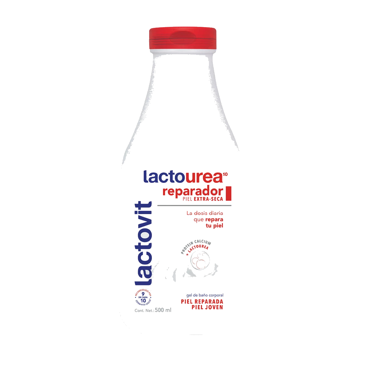 Nutrireparador Lactourea Envase Con Gel de Baño Corporal De 500 ml