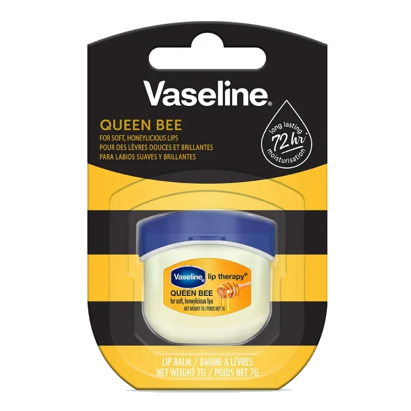 Balsamo Para Labios Vaseline - Mini Tarro Queen Bee De 7g