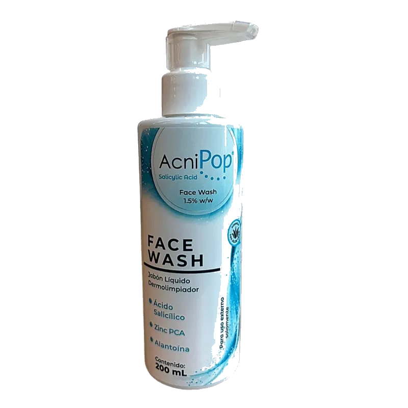 ACNIPOP FACE WASH BOTELLA CON 200ML